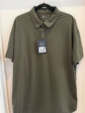 BYLT Basics Forest Polo Shirt